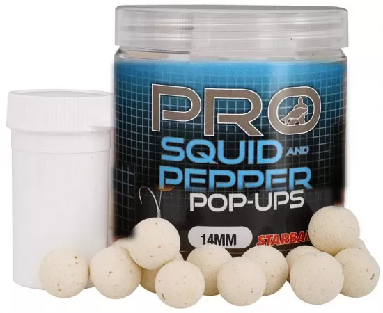 Starbaits Pop Up Boilies Pro Squid & Pepper 60g